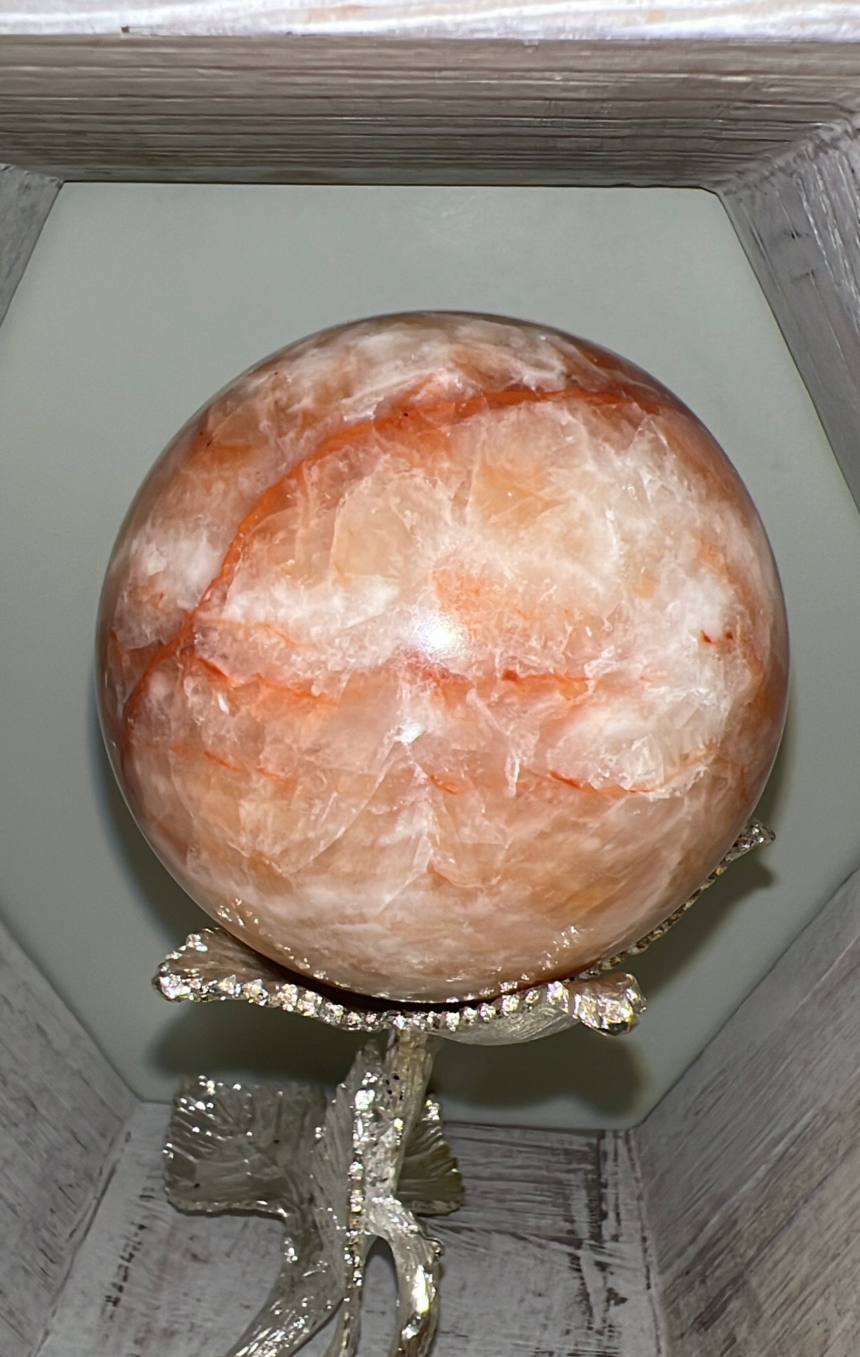 Fire Quartz Sphere (M)