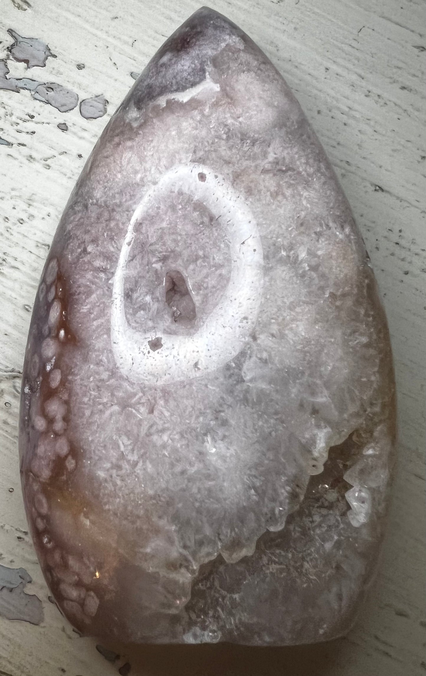 Flower Agate Freeform Druzy