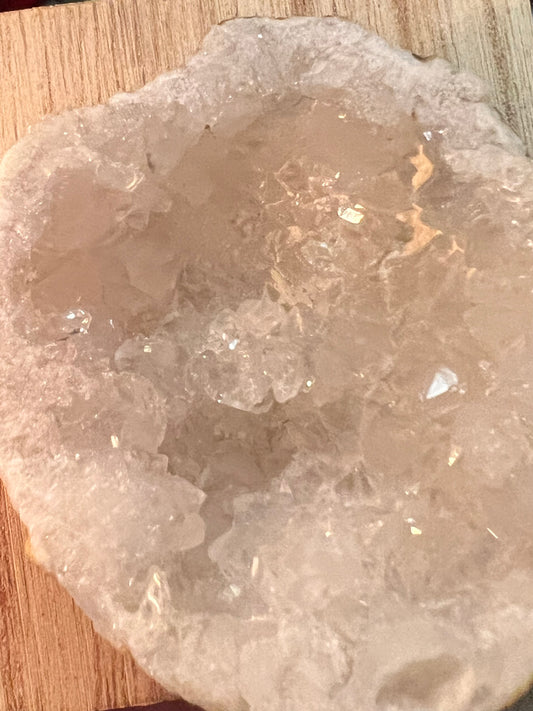 Radiant Clear Crystal Quartz Geodes