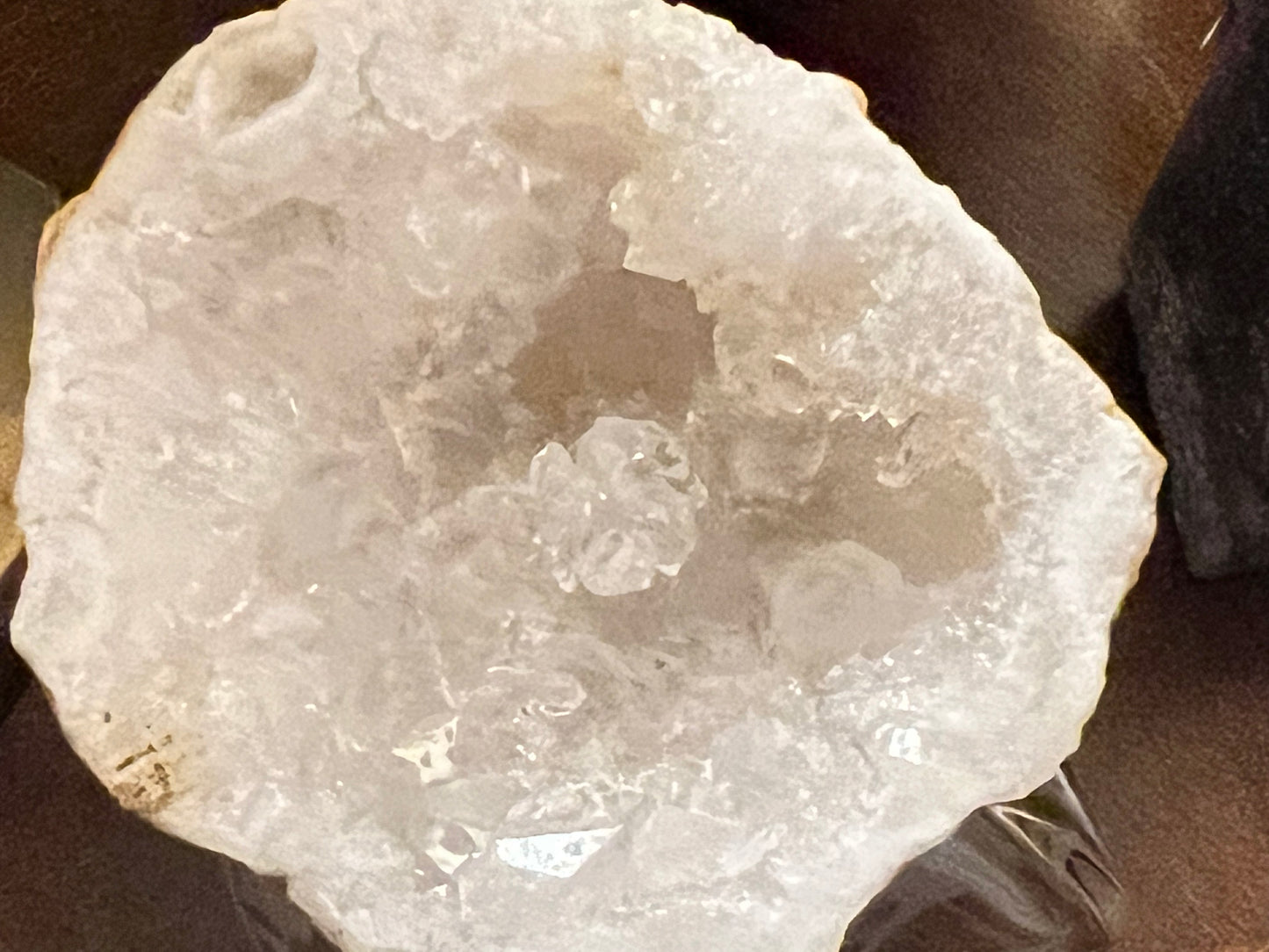 Radiant Clear Crystal Quartz Geodes