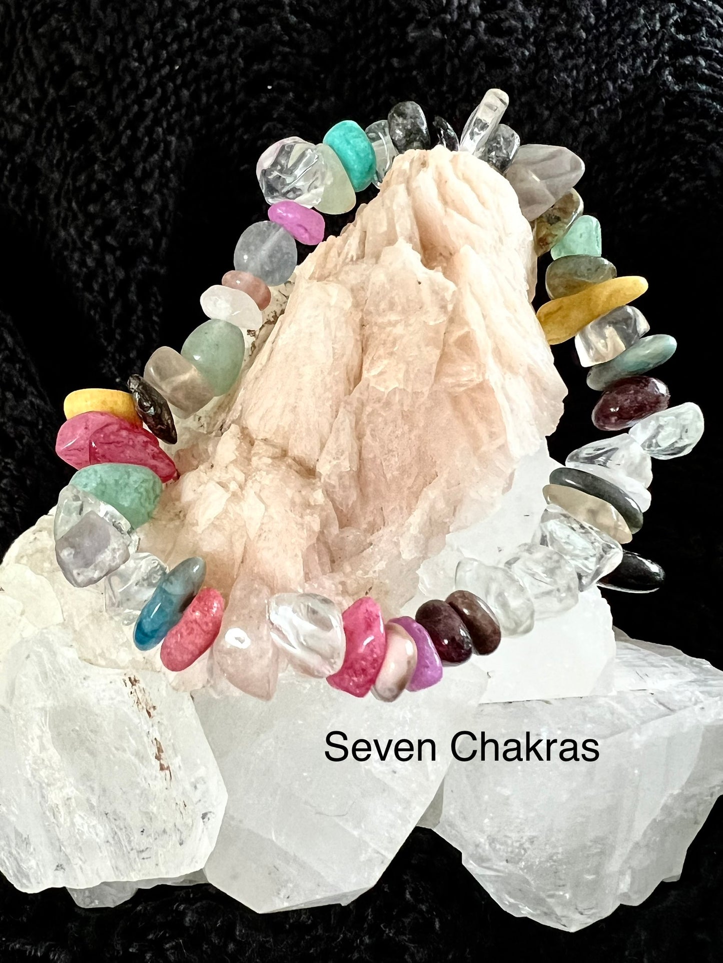 Crystal and Mineral “Chip” Bracelets