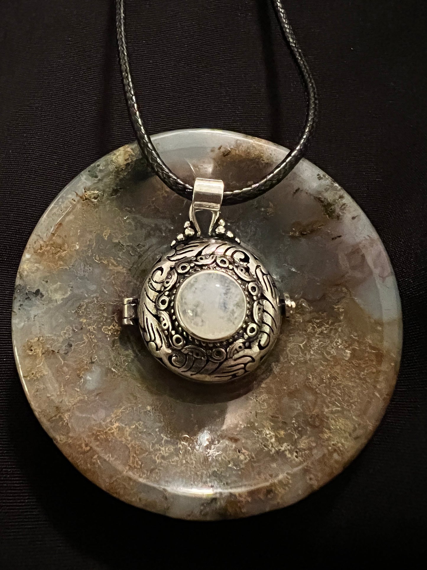 Clear Quartz Locket/Pendant