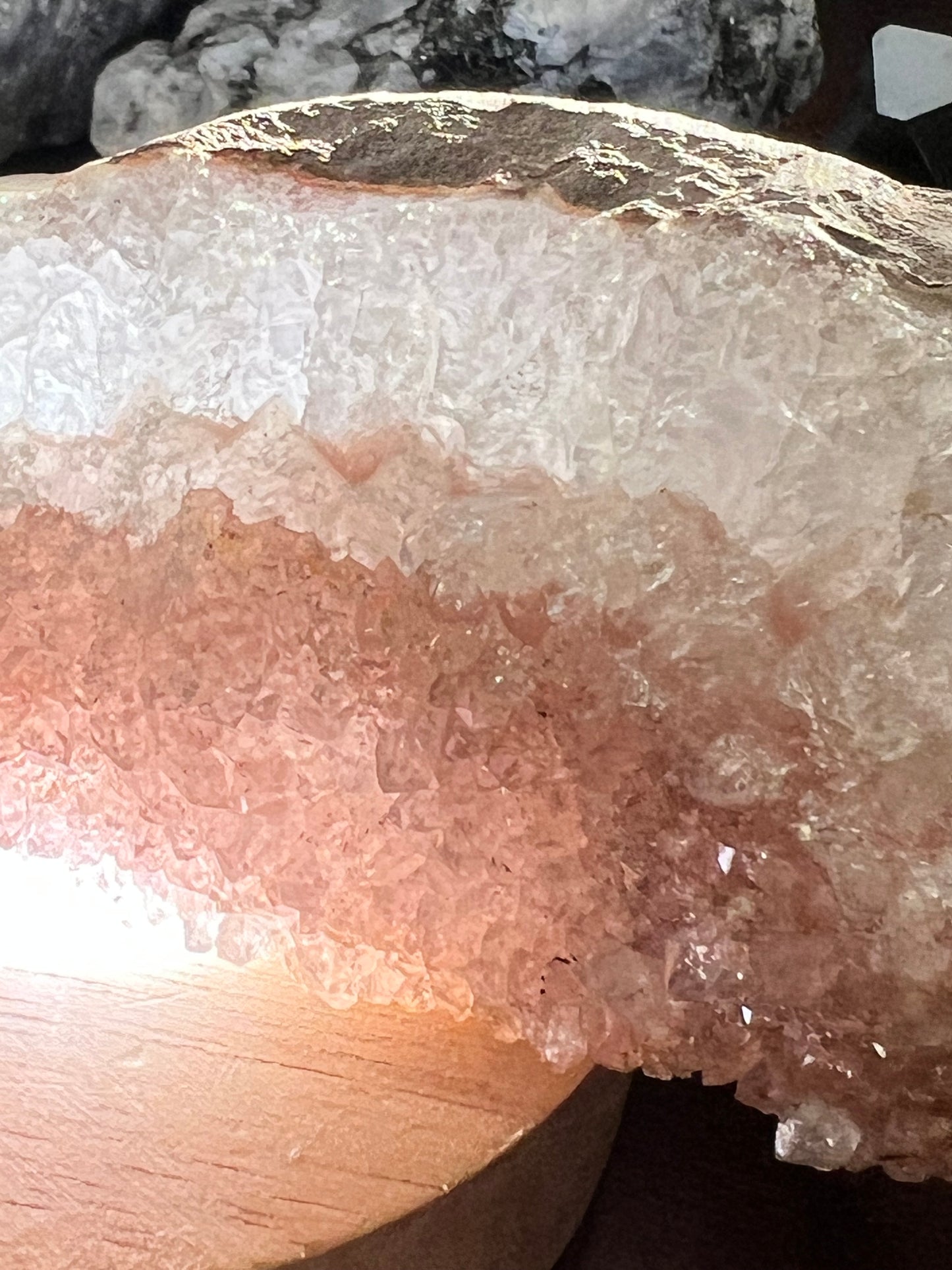 Rose Quartz Cluster