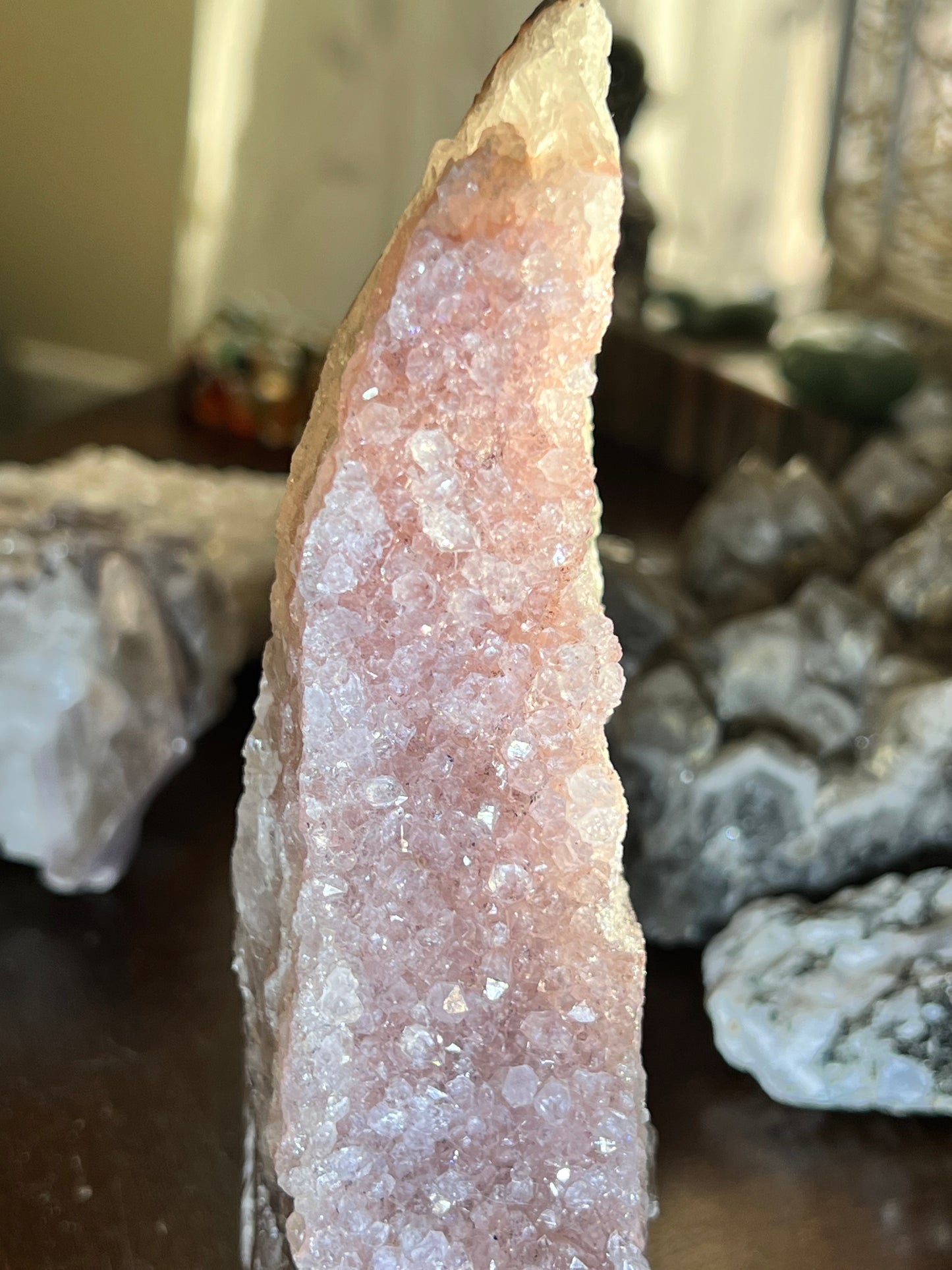 Rose Quartz Cluster