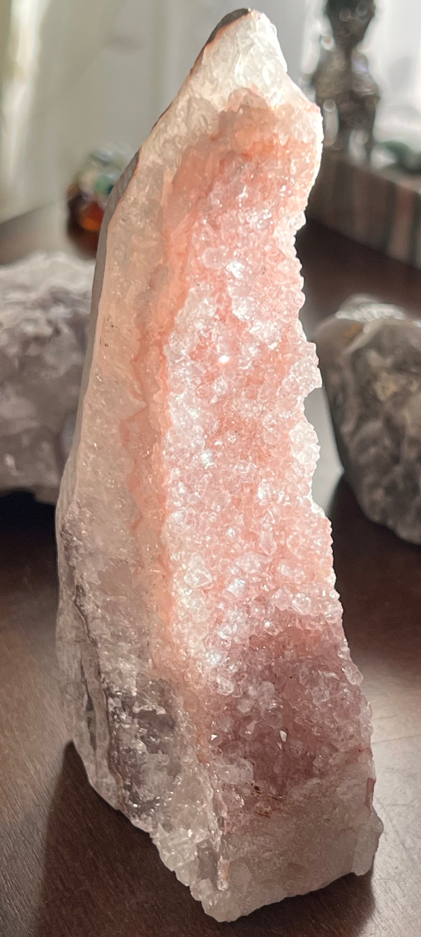 Rose Quartz Cluster