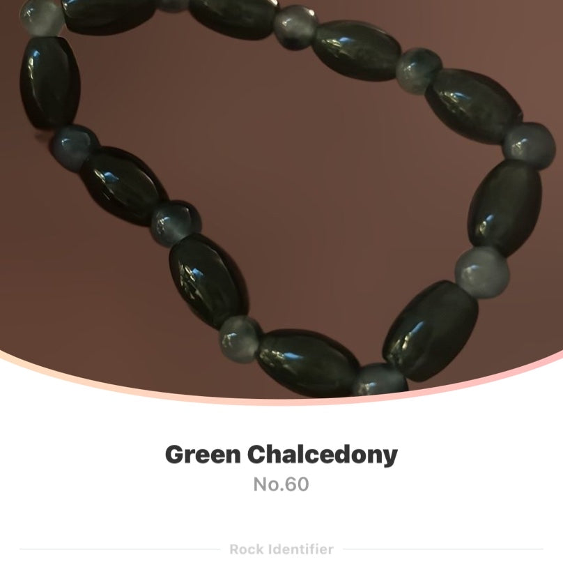 Green Chalcedony Specialty Bracelet